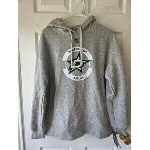 Dallas Stars Fanatics Sweatshirt Sz M NWT Gray Green NHL Hockey